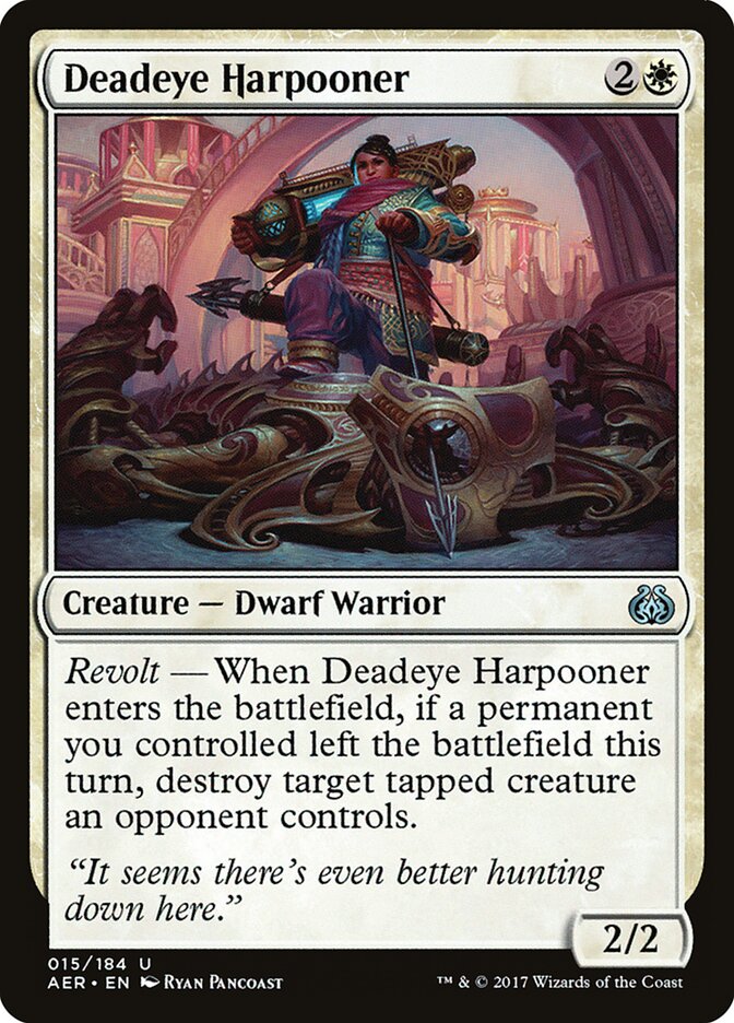 Deadeye Harpooner card front