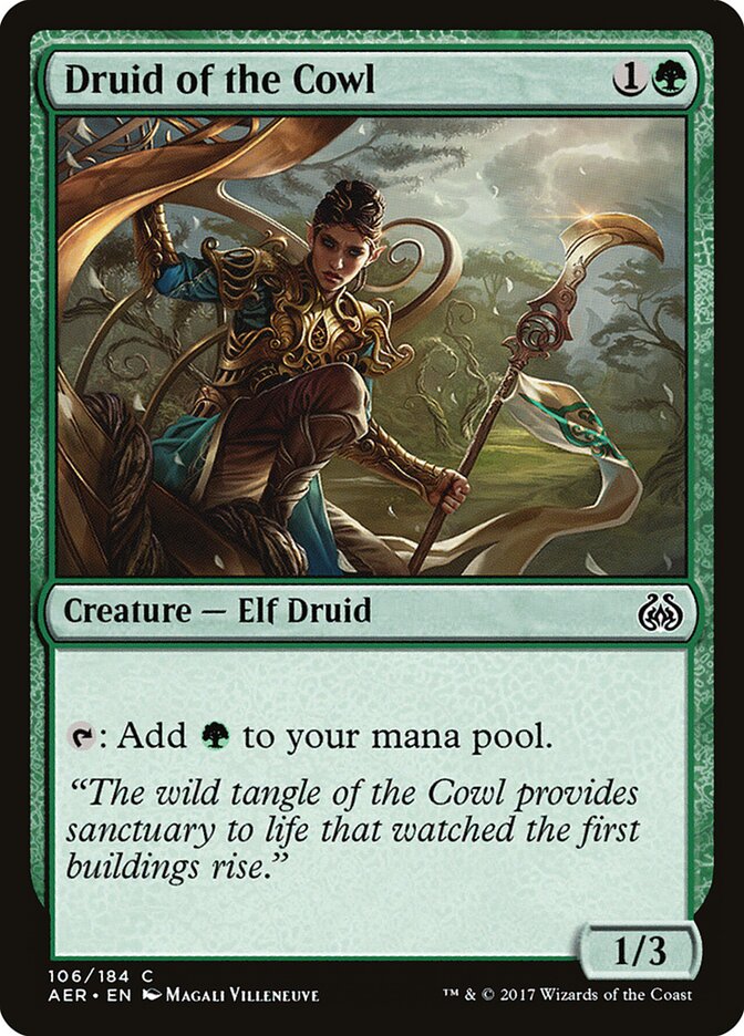 Druid of the Cowl card front