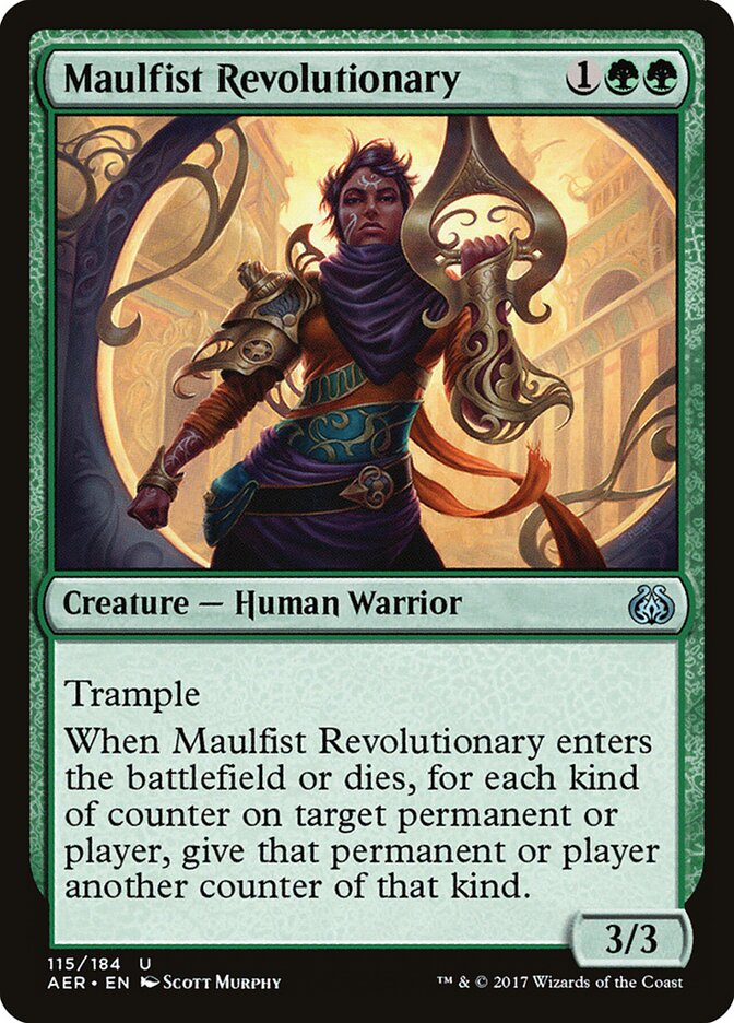 Maulfist Revolutionary card front