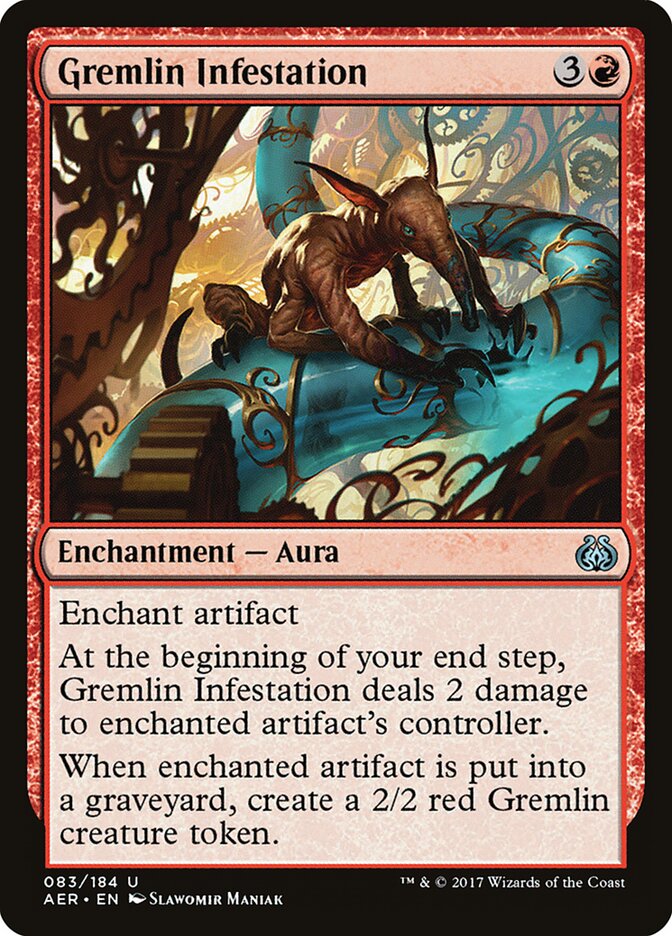Gremlin Infestation card front