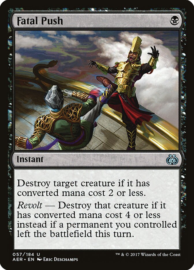 Fatal Push card front