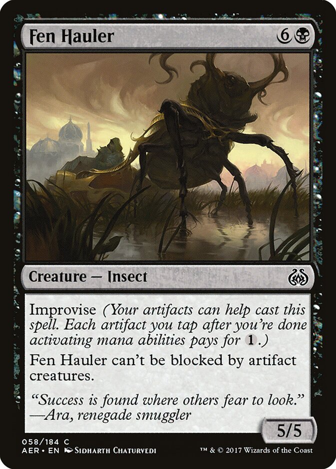 Fen Hauler card front