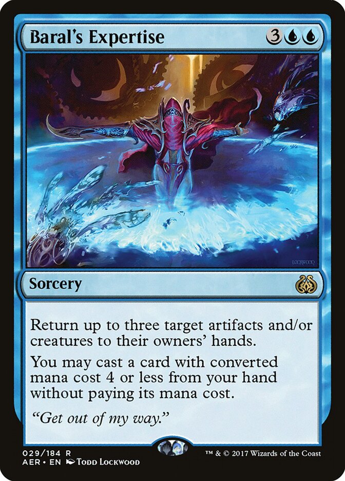 Baral's Expertise card front