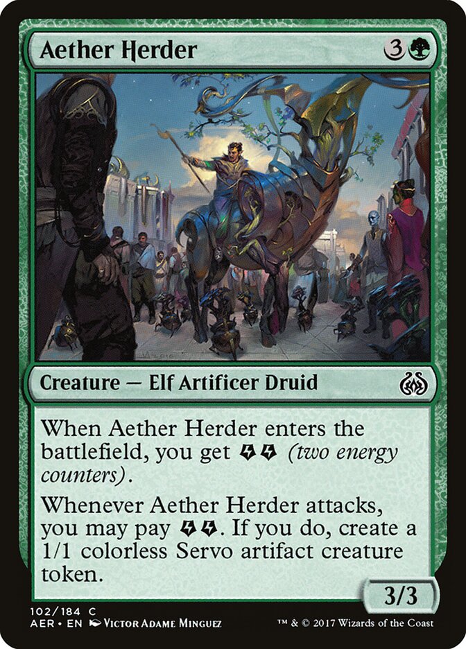 Aether Herder card front