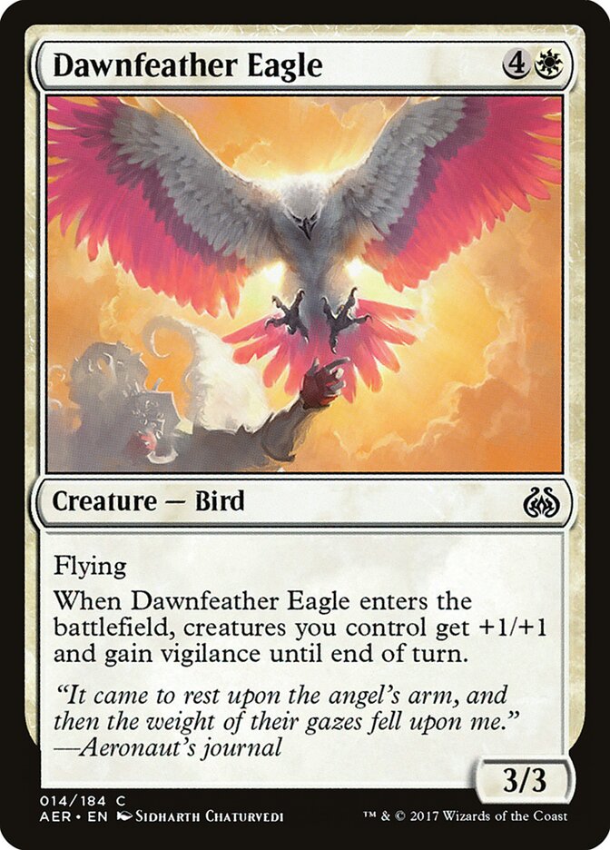 Dawnfeather Eagle card front