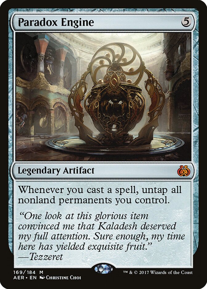 Paradox Engine card front