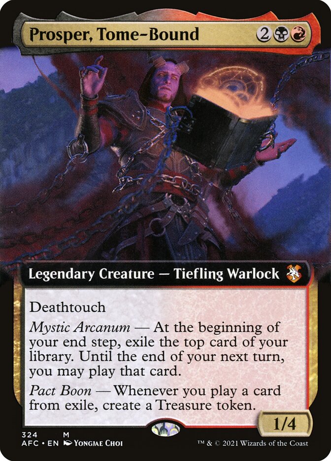 Prosper, Tome-Bound card front
