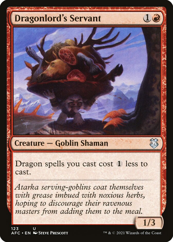 Dragonlord's Servant card front