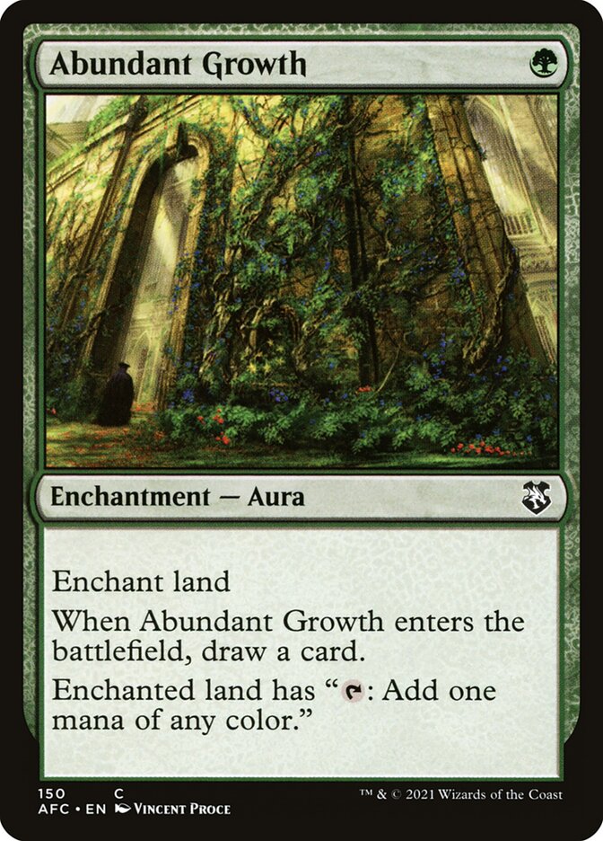 Abundant Growth card front
