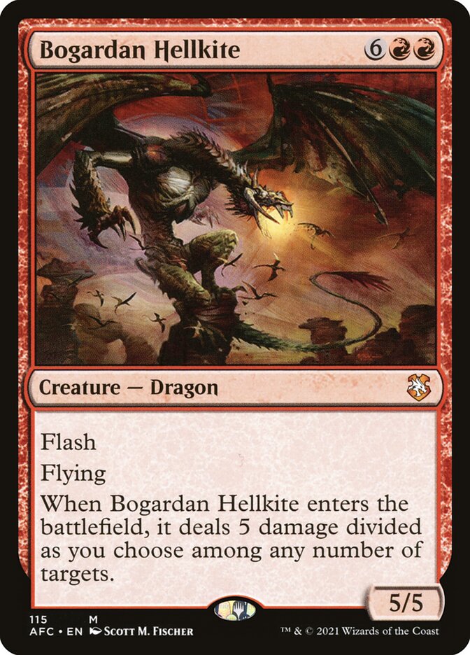Bogardan Hellkite card front