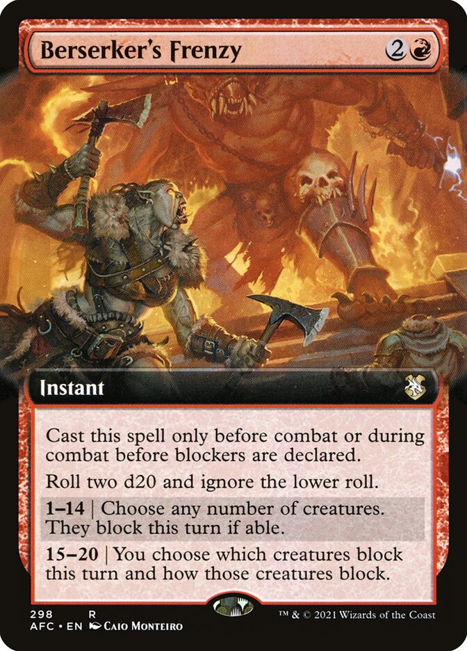 Berserker's Frenzy card front