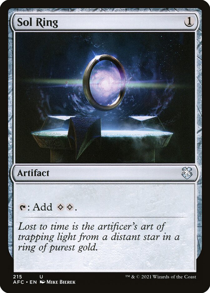 Sol Ring card front