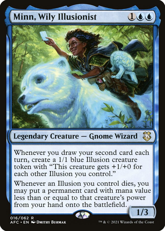 Minn, Wily Illusionist card front