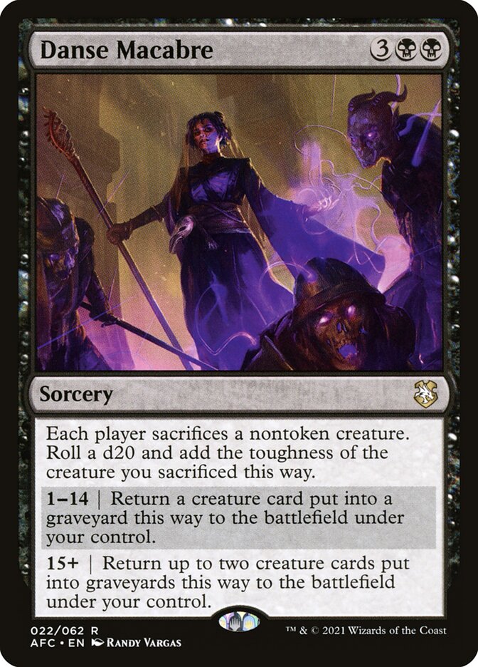 Danse Macabre card front