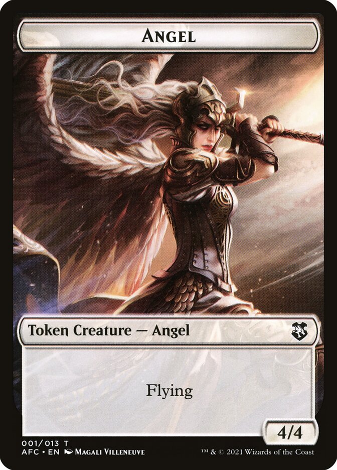 Angel card front