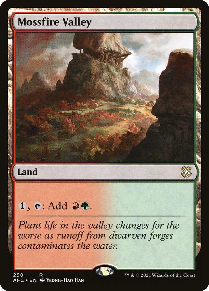 Mossfire Valley card front