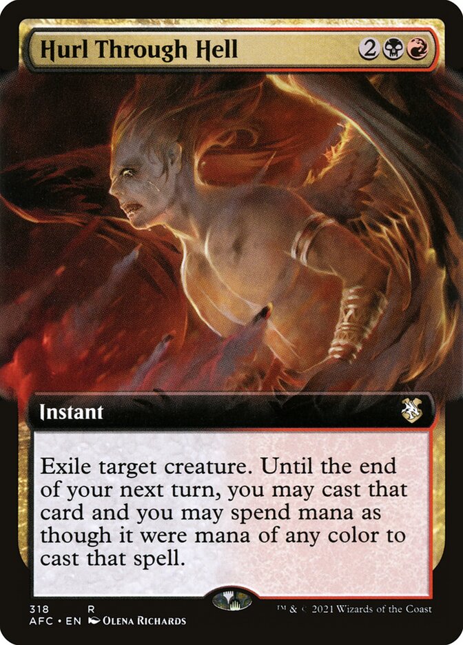 Hurl Through Hell card front