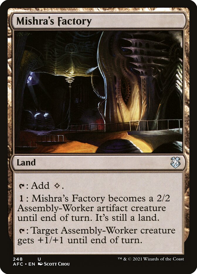 Mishra's Factory card front