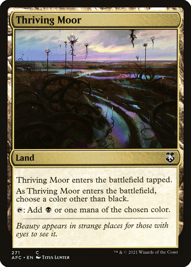 Thriving Moor card front