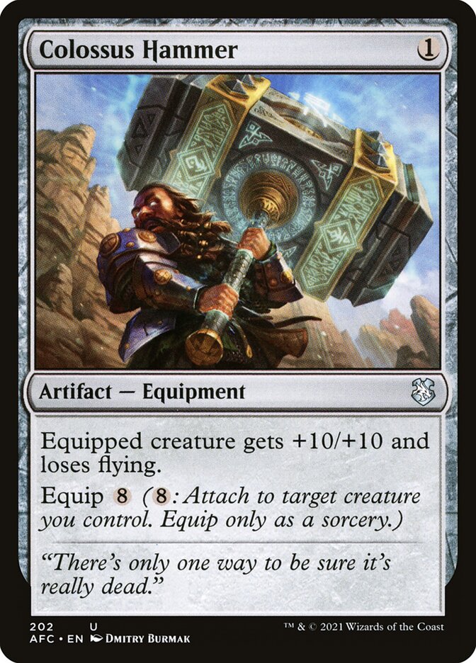 Colossus Hammer card front
