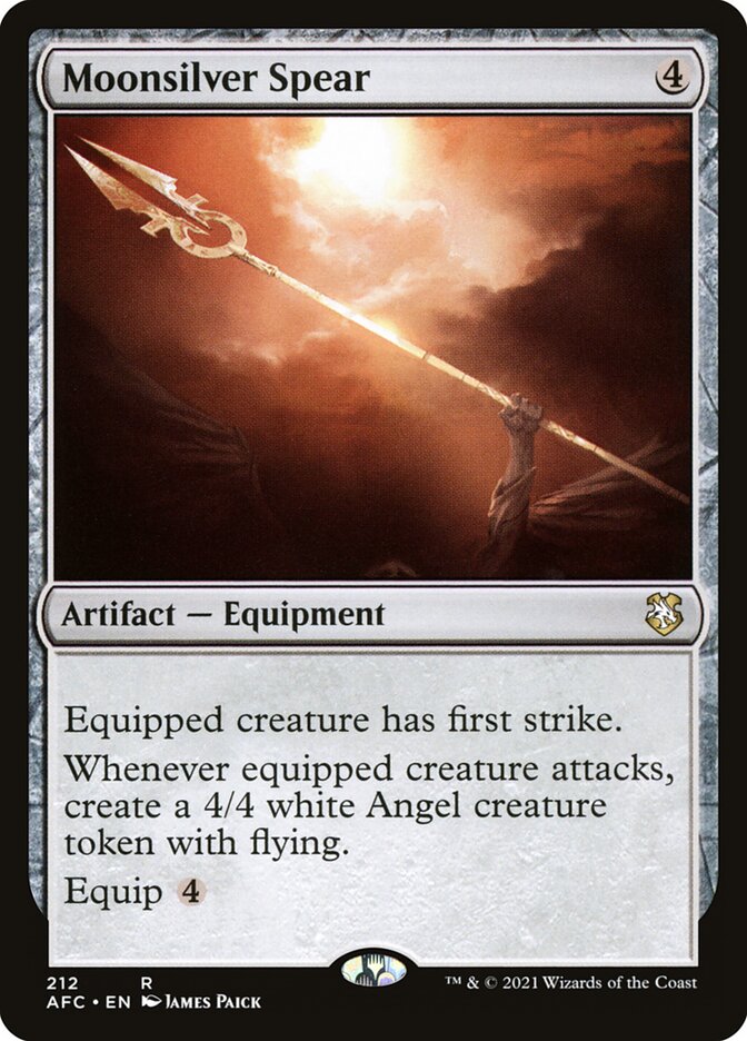 Moonsilver Spear card front