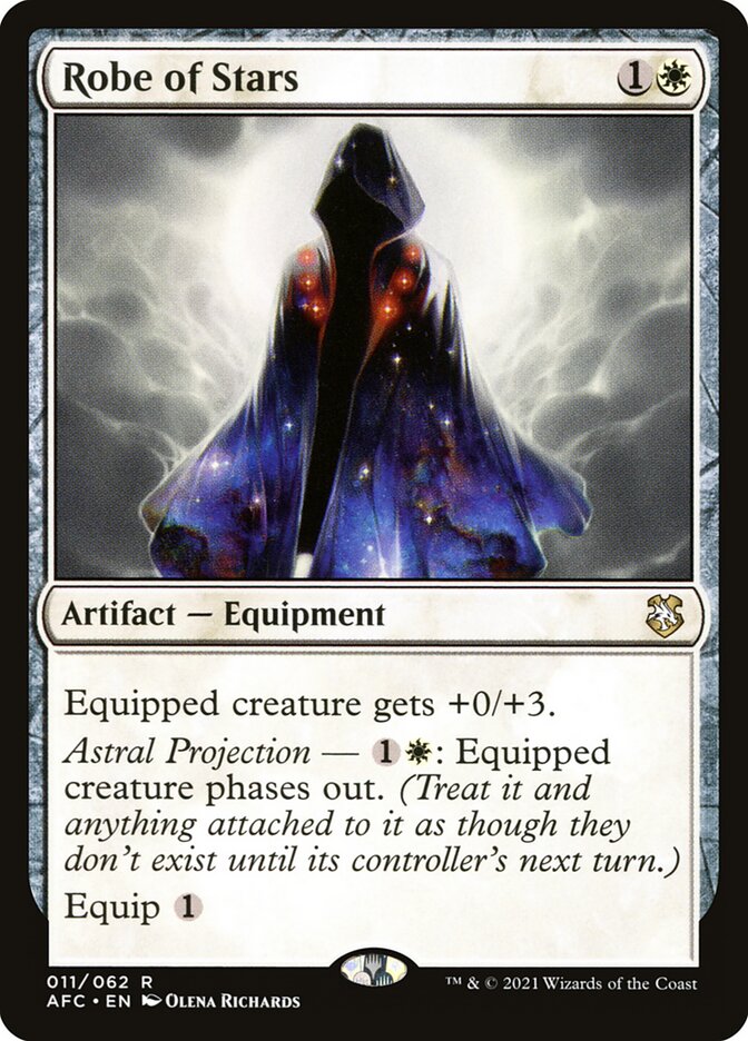 Robe of Stars card front