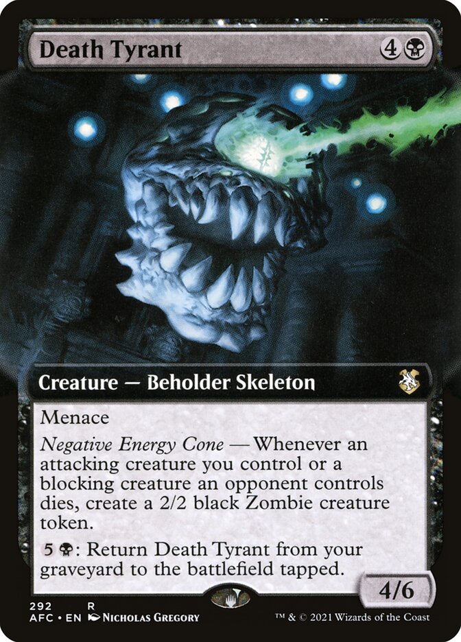 Death Tyrant card front