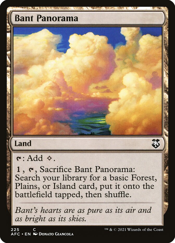 Bant Panorama card front