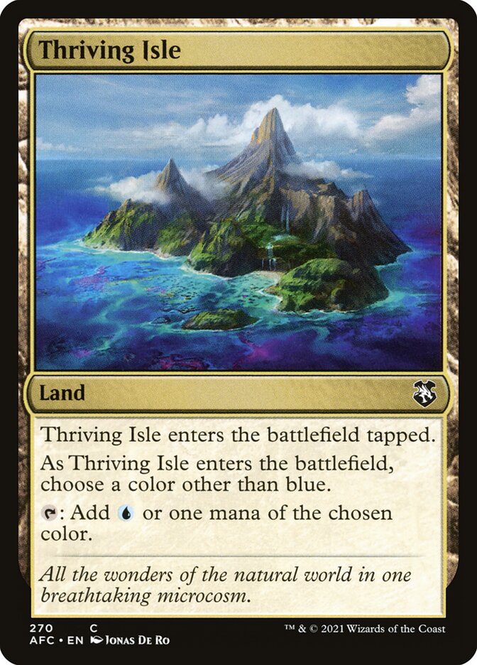 Thriving Isle card front