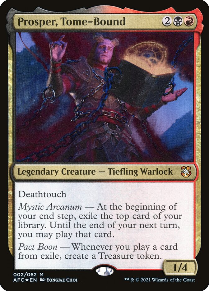 Prosper, Tome-Bound card front