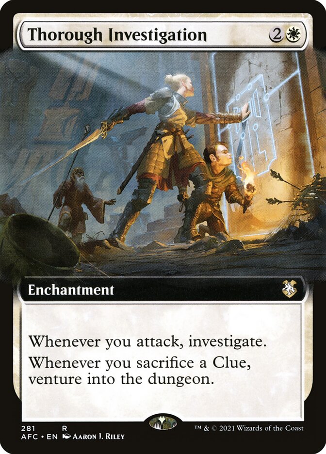Thorough Investigation card front