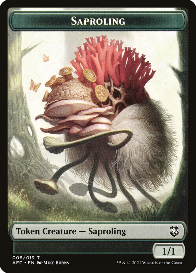 Saproling card front