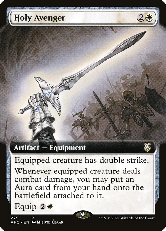 Holy Avenger card front