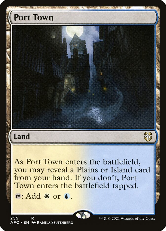 Port Town card front