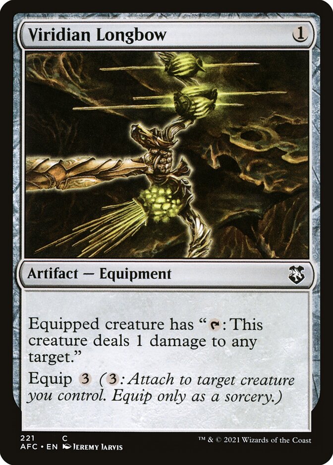 Viridian Longbow card front