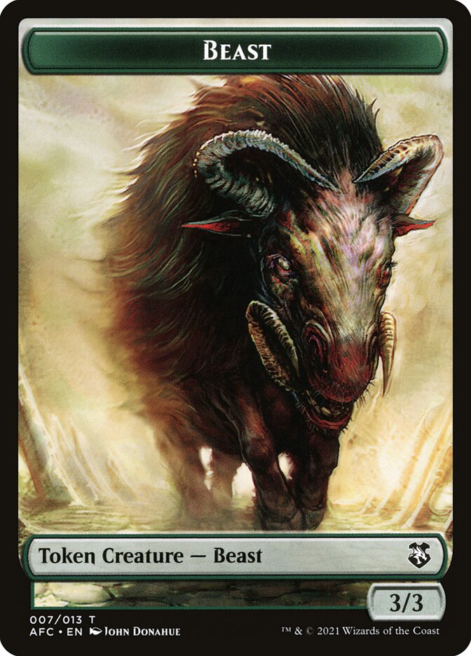 Beast card front