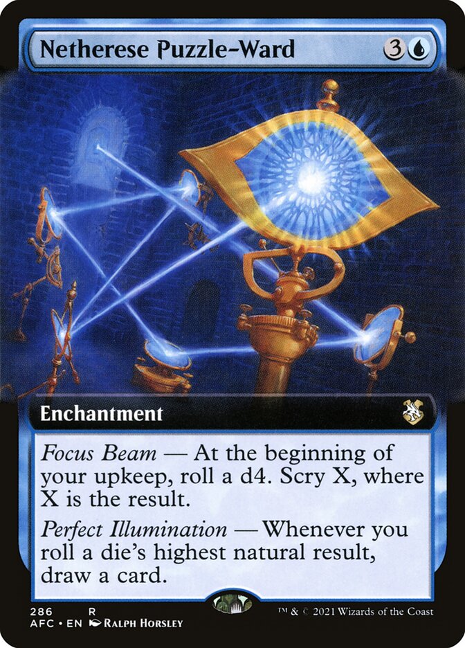 Netherese Puzzle-Ward card front