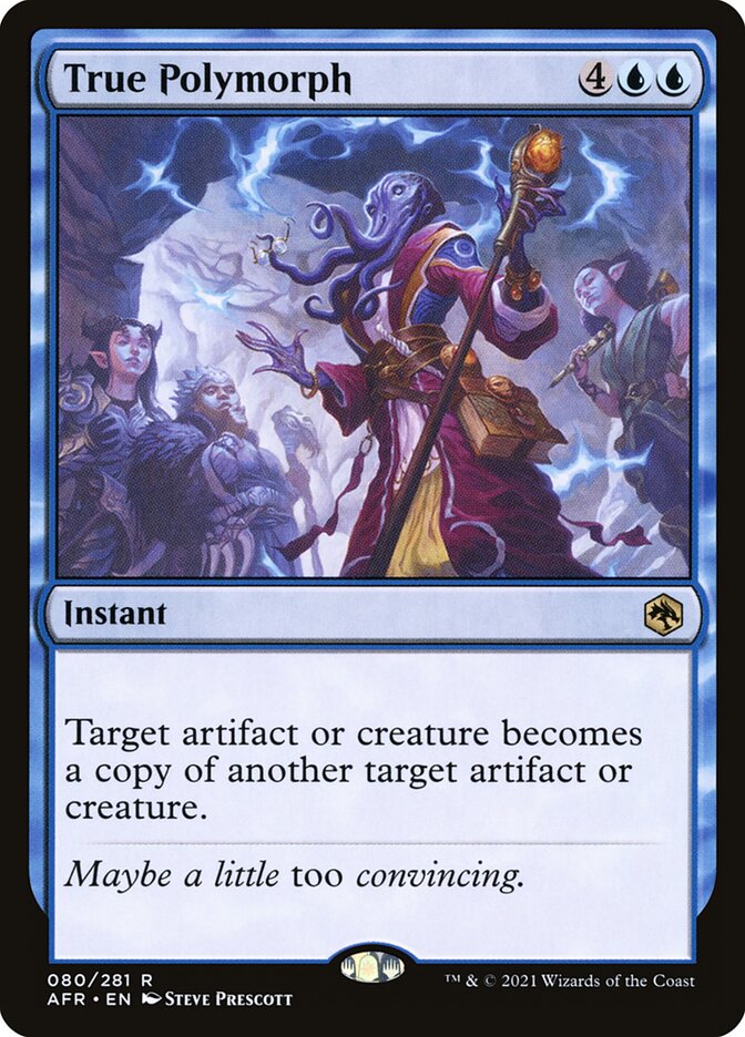 True Polymorph card front