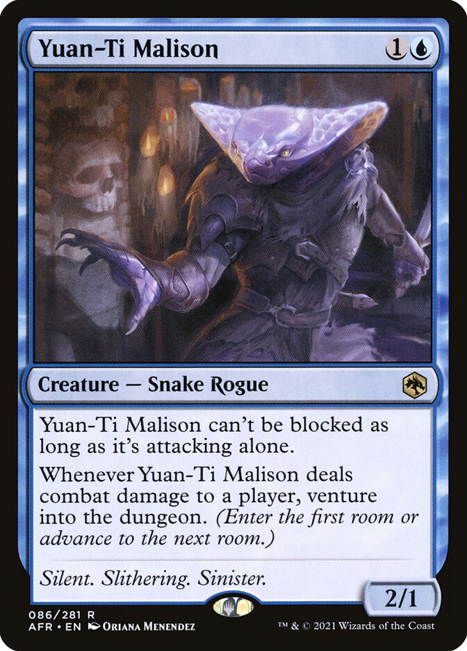 Yuan-Ti Malison card front