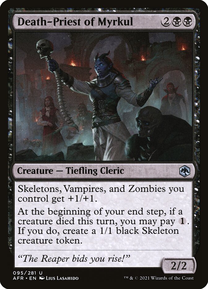 Death-Priest of Myrkul card front