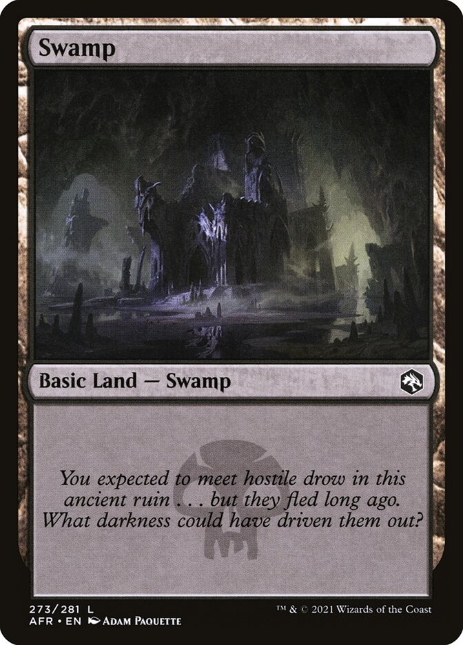 Swamp card front