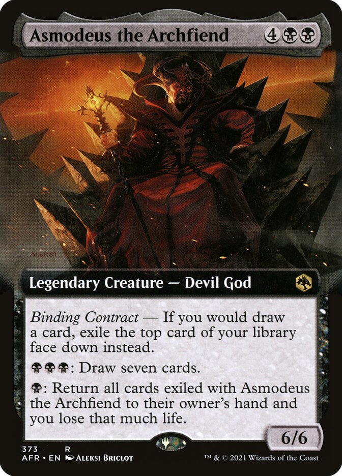Asmodeus the Archfiend card front