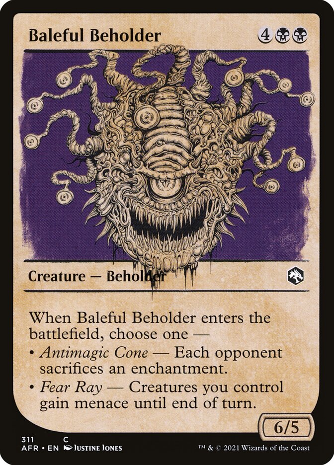 Baleful Beholder card front