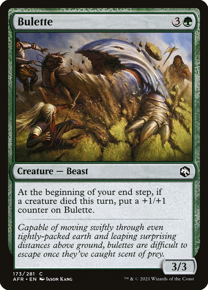 Bulette card front