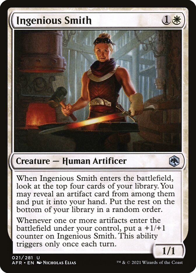 Ingenious Smith card front