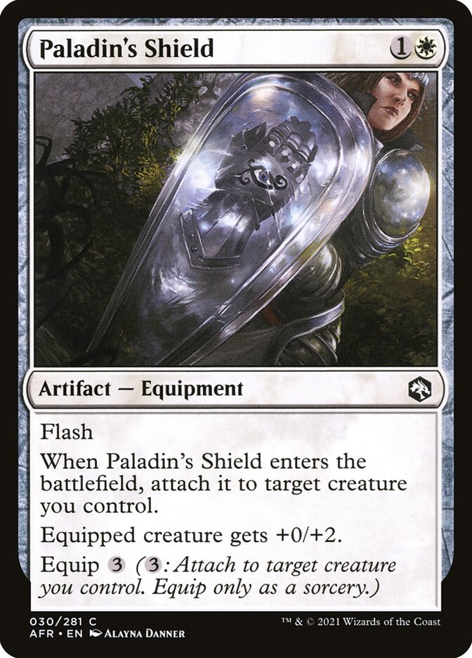 Paladin's Shield card front