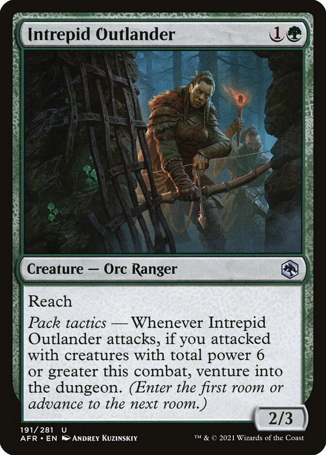 Intrepid Outlander card front