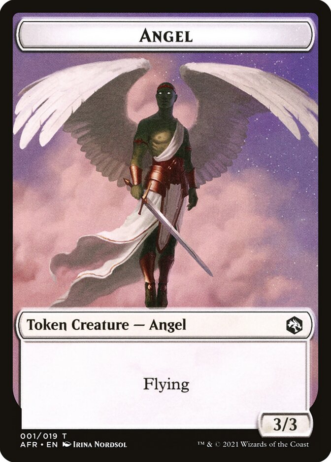 Angel card front