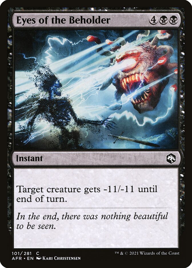 Eyes of the Beholder card front