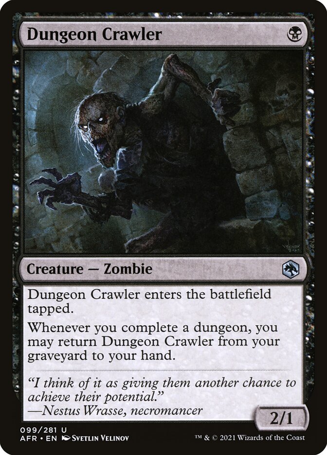 Dungeon Crawler card front